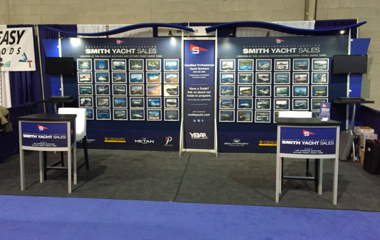 Smith Yacht Sales Booth